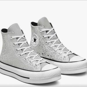 Converse Gray High-Top Sneakers